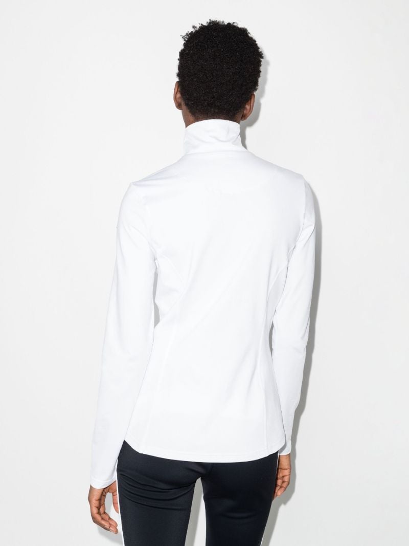 White Serena Base Layer Ski Top