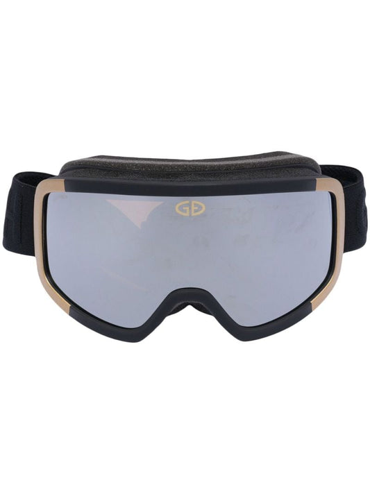 Gold-tone Eyecatcher Ski Goggles
