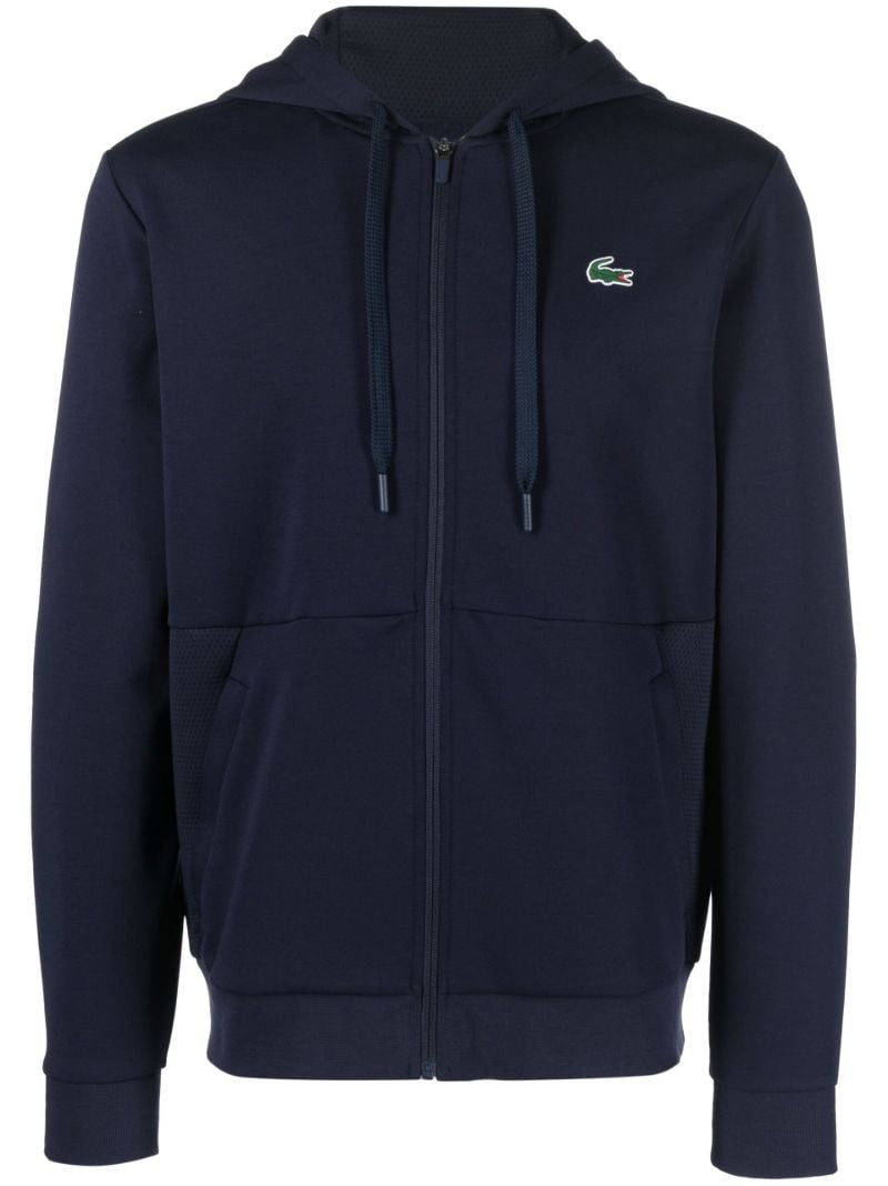 Blue Core Performance Logo Hoodie