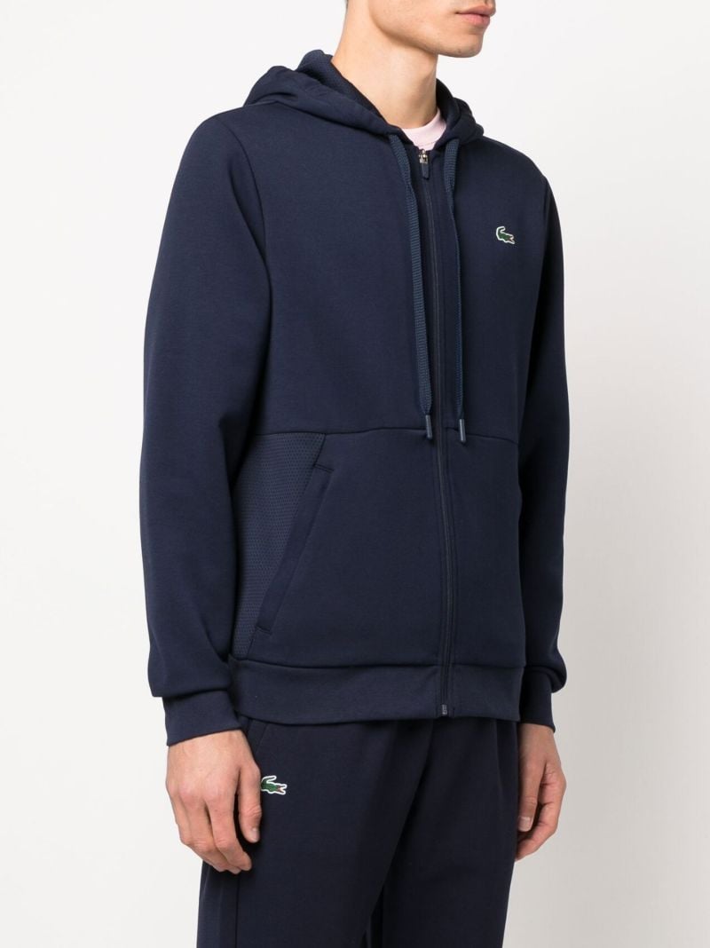 Blue Core Performance Logo Hoodie
