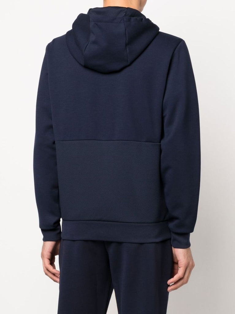 Blue Core Performance Logo Hoodie