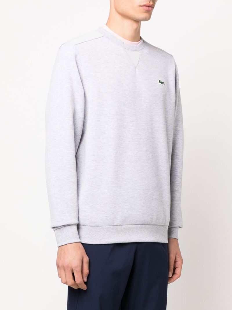 Grey Core Performance Logo Sweatshirt