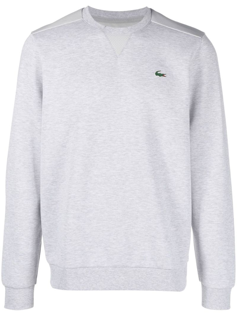 Grey Core Performance Logo Sweatshirt