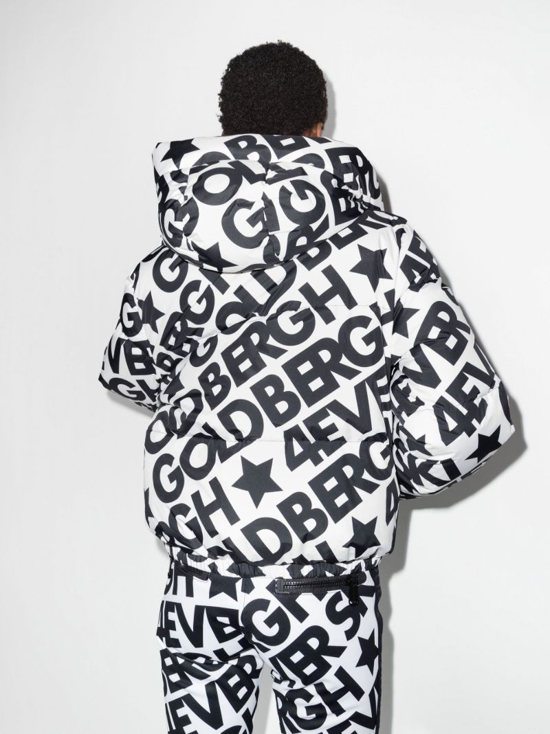 White Carter Down Filled Ski Jacket
