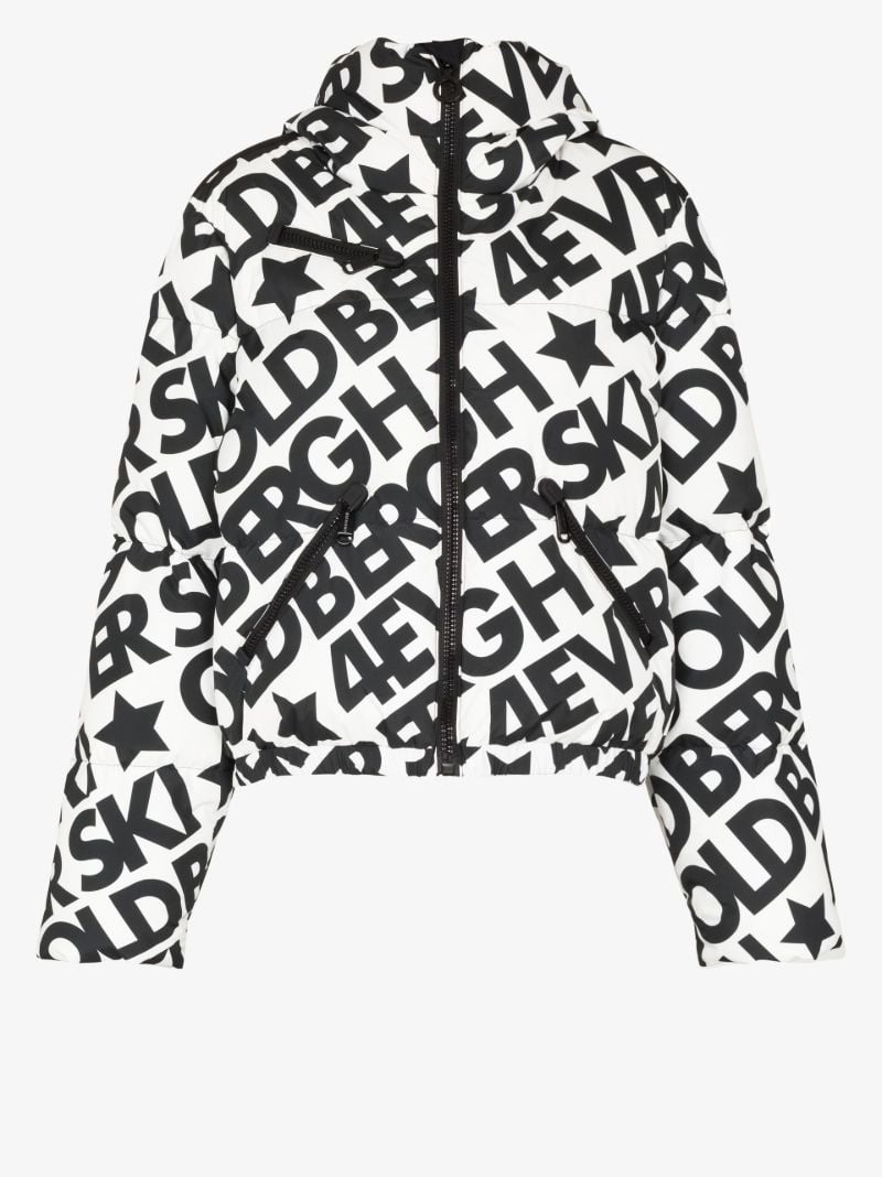 White Carter Down Filled Ski Jacket