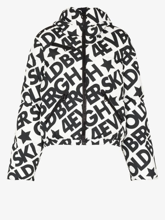 White Carter Down Filled Ski Jacket