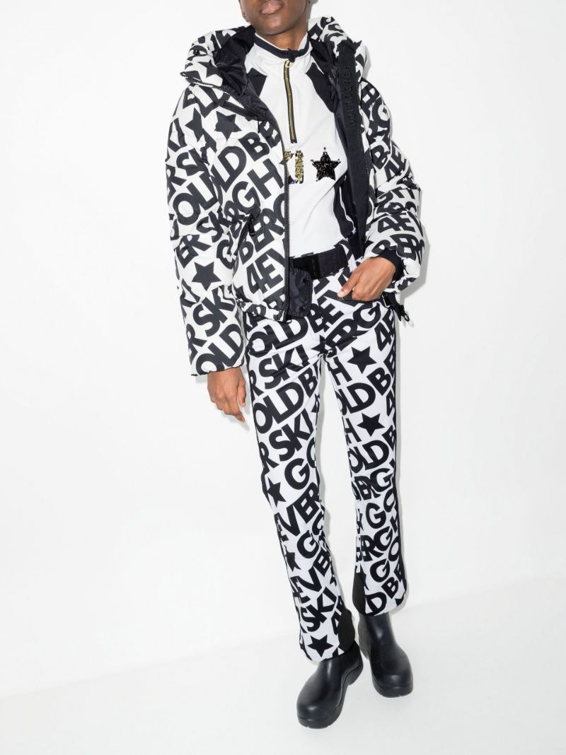 White Carter Down Filled Ski Jacket