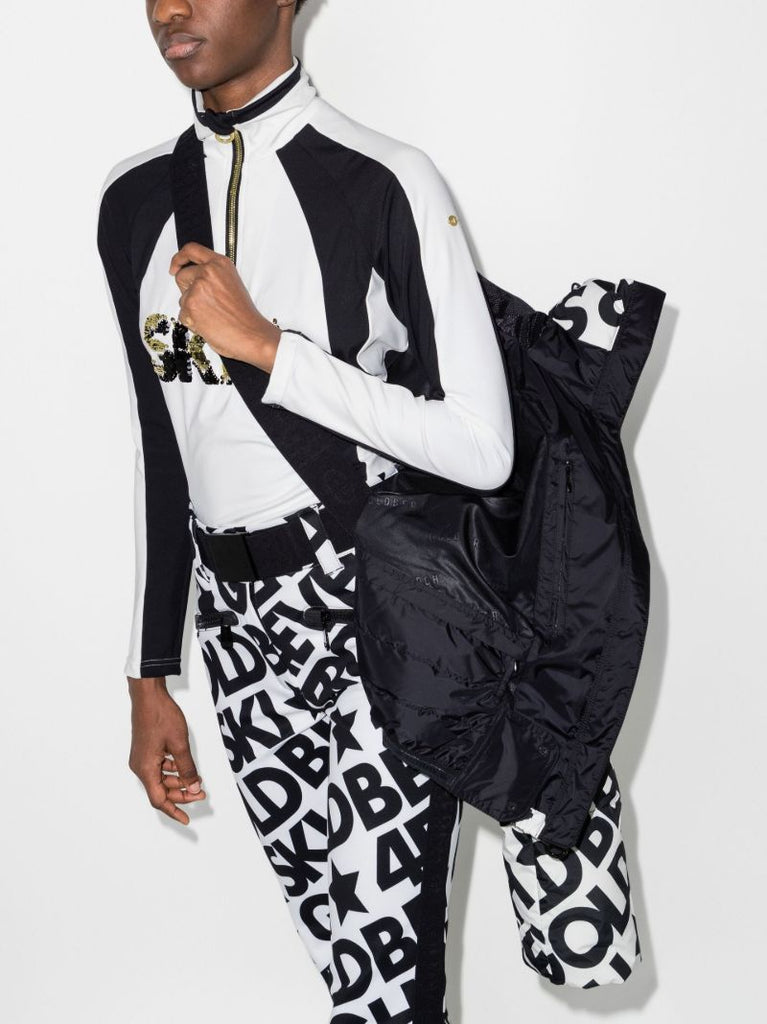 White Carter Down Filled Ski Jacket