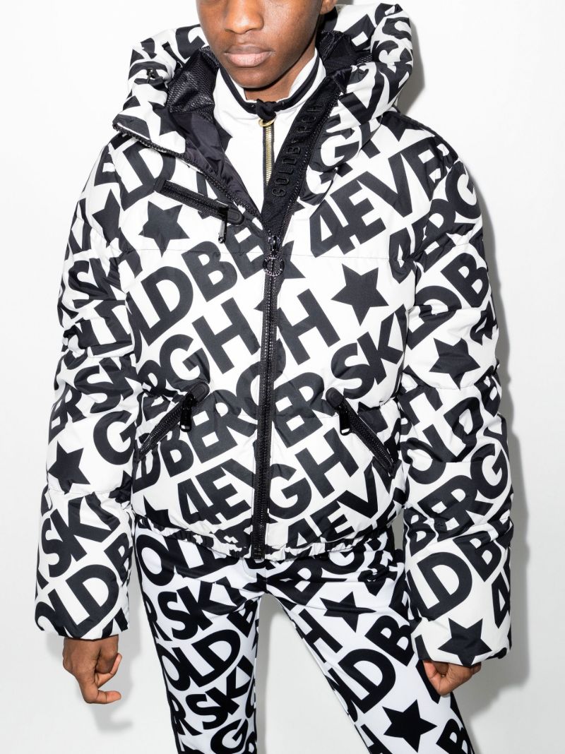 White Carter Down Filled Ski Jacket