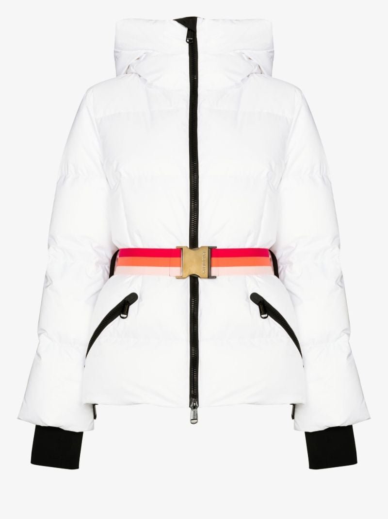 White Snowmass Padded Ski Jacket