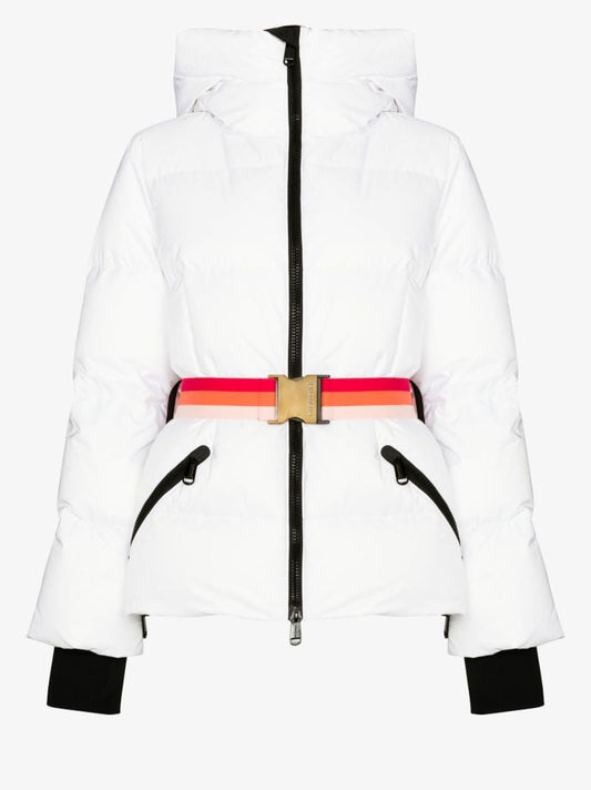 White Snowmass Padded Ski Jacket