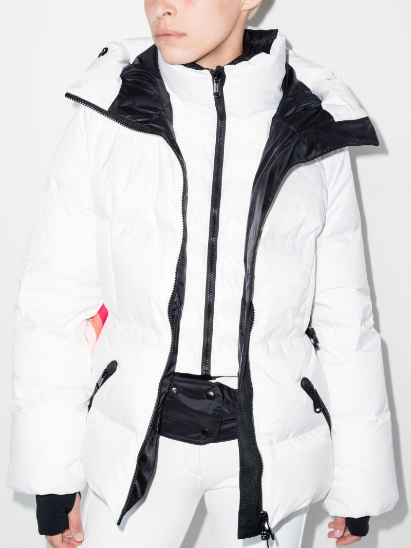 White Snowmass Padded Ski Jacket