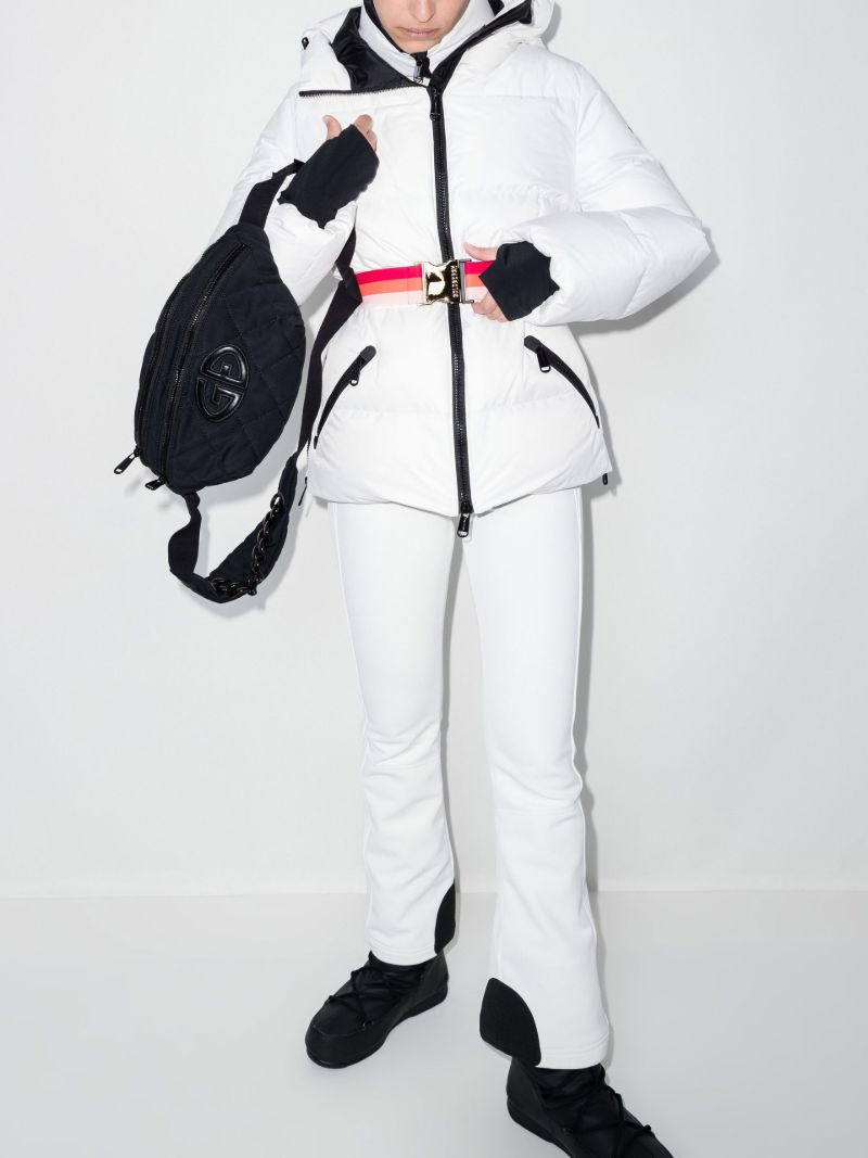 White Snowmass Padded Ski Jacket