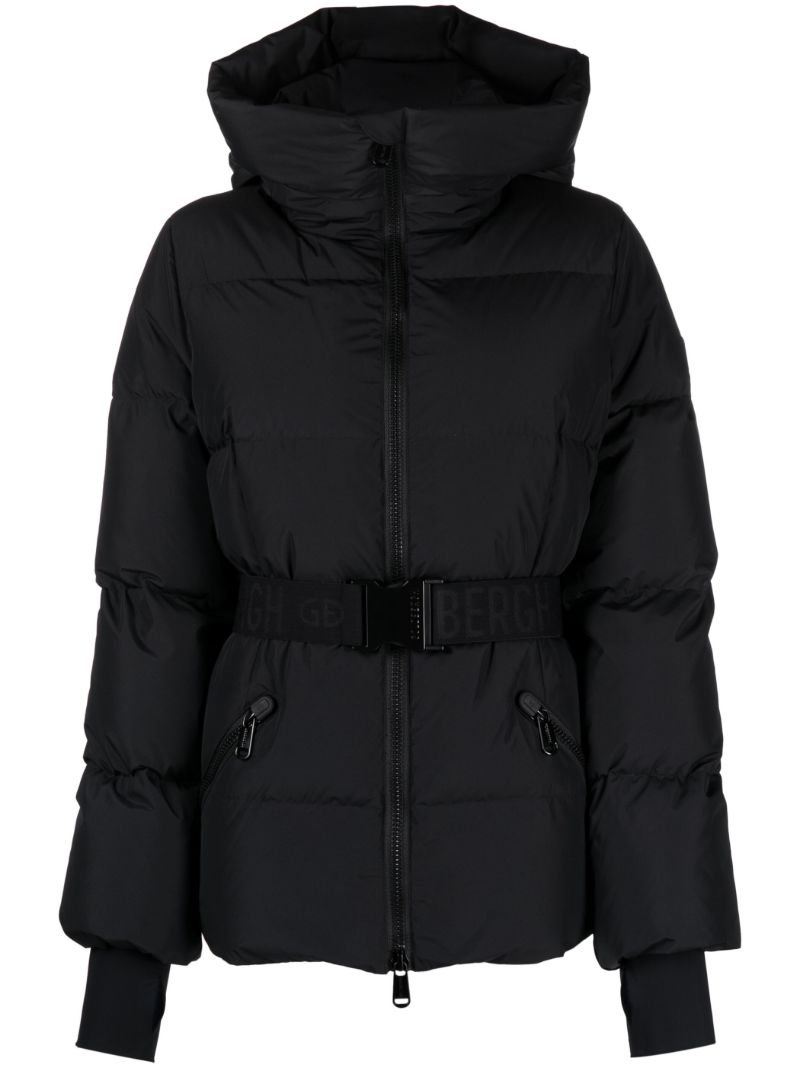 Black Snowmass Padded Ski Jacket