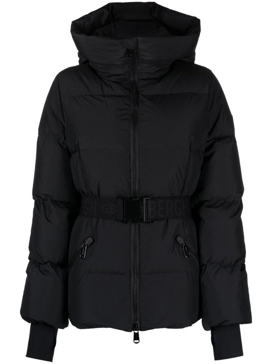 Black Snowmass Padded Ski Jacket