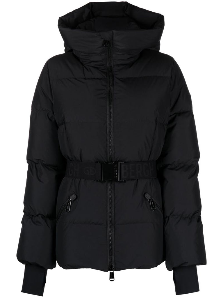 Black Snowmass Padded Ski Jacket