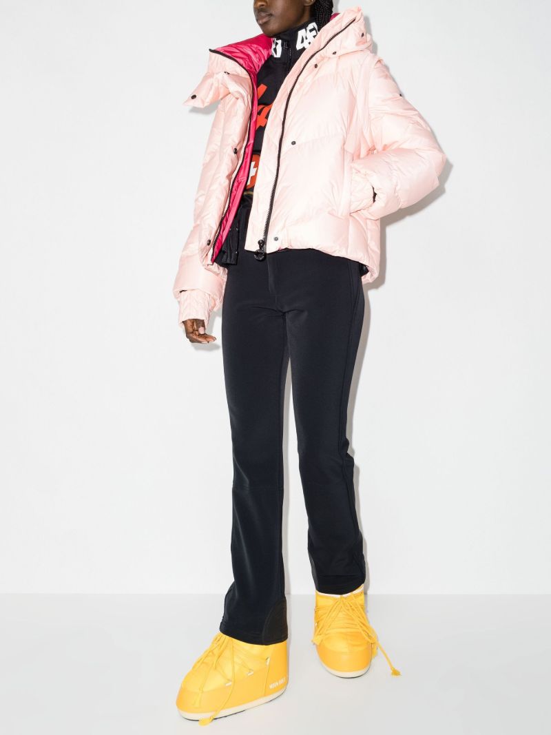 Pink Josie Quilted Padded Ski Jacket