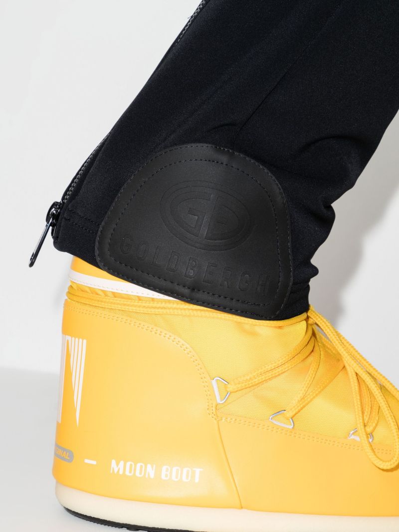 Black Pippa Belted Ski Trousers
