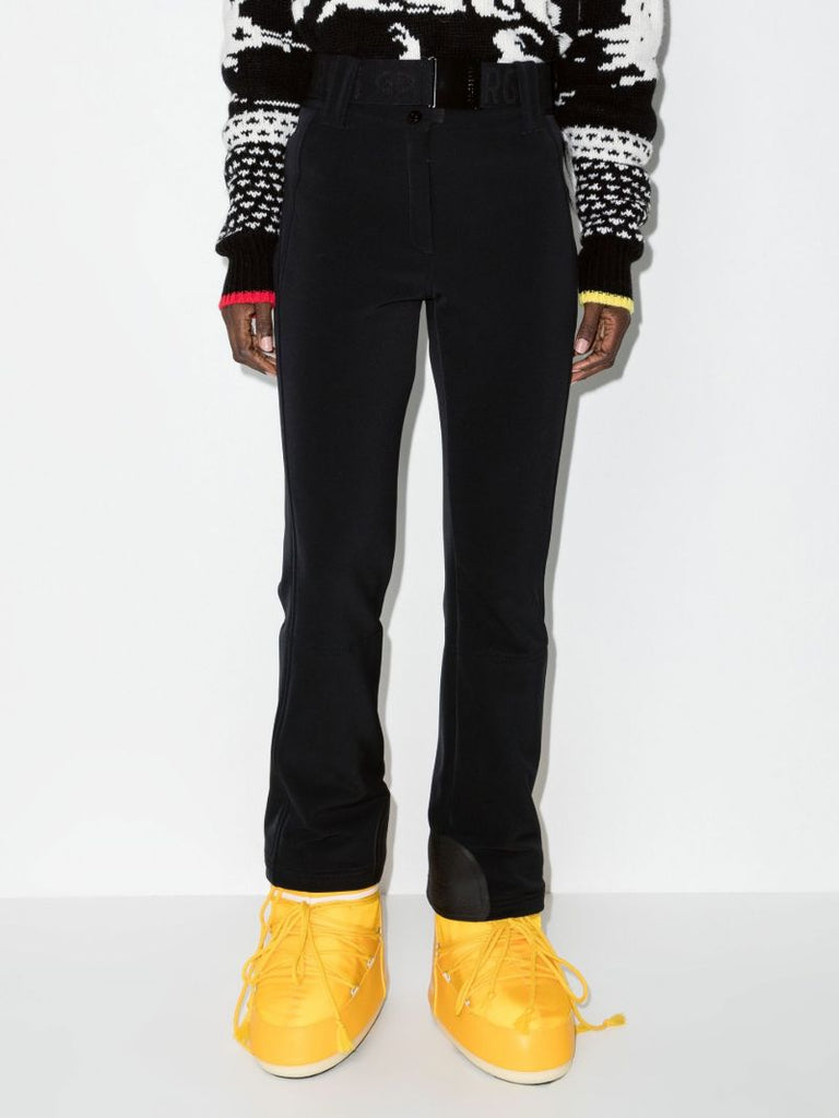 Black Pippa Belted Ski Trousers