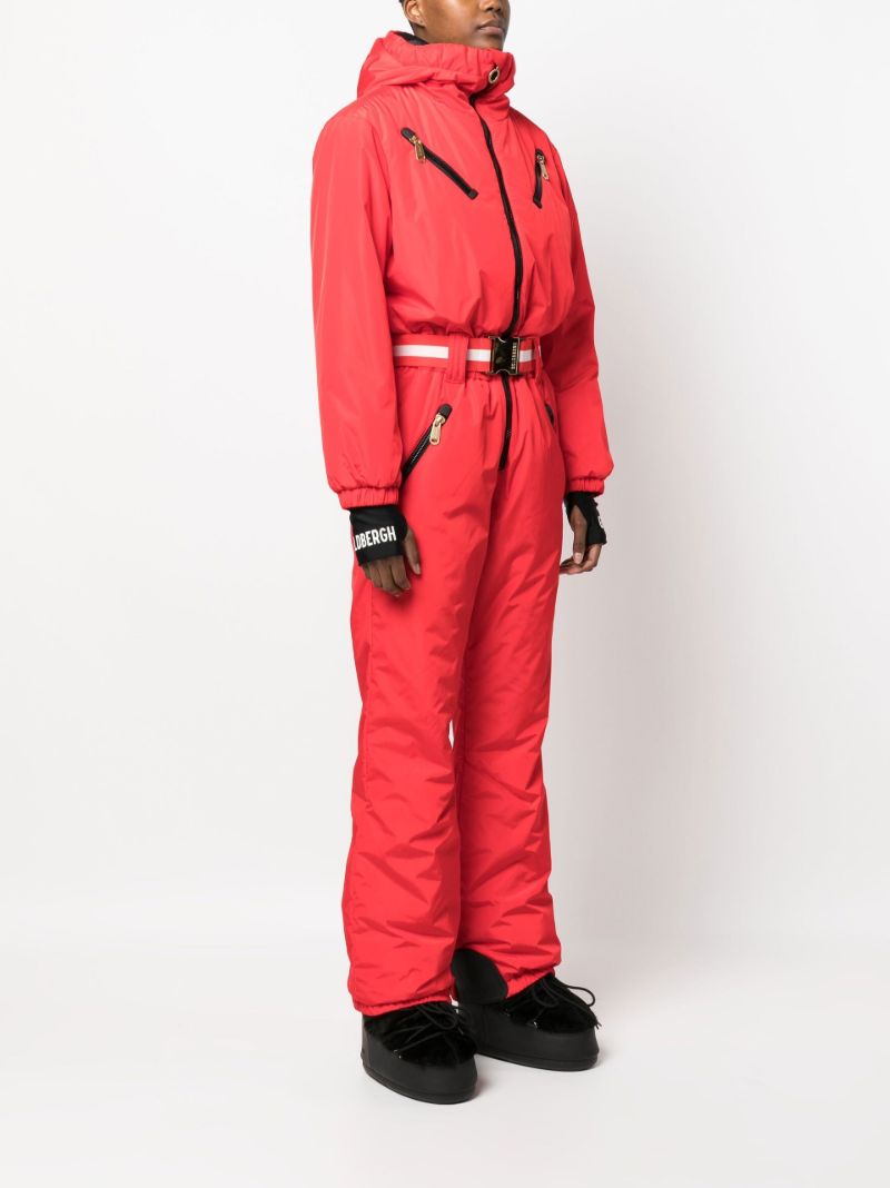 Red Lexi Padded Ski Suit