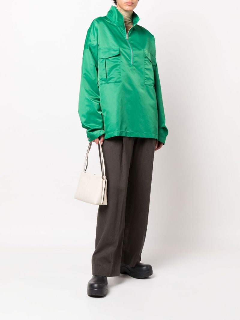 Green Kevin Oversized Anorak Jacket