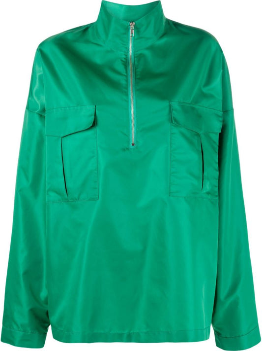 Green Kevin Oversized Anorak Jacket