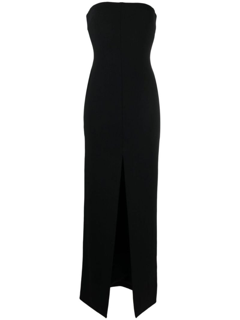 Black Bandeau Maxi Dress