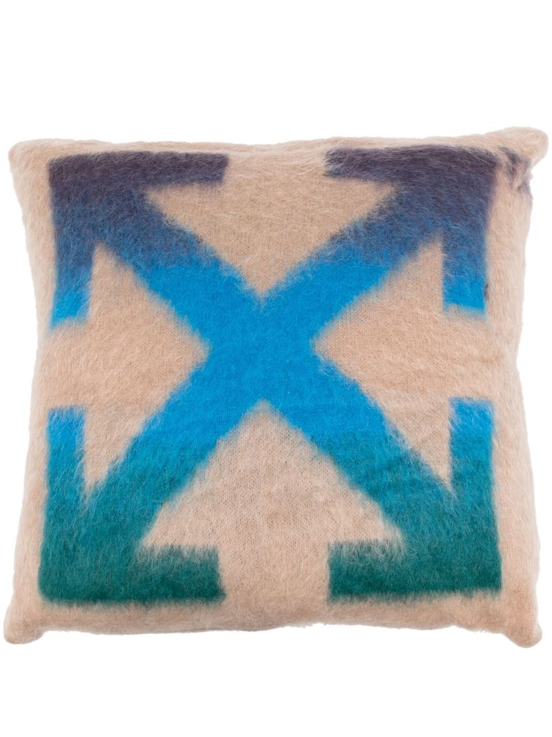 Neutral Arrows Print Cushion