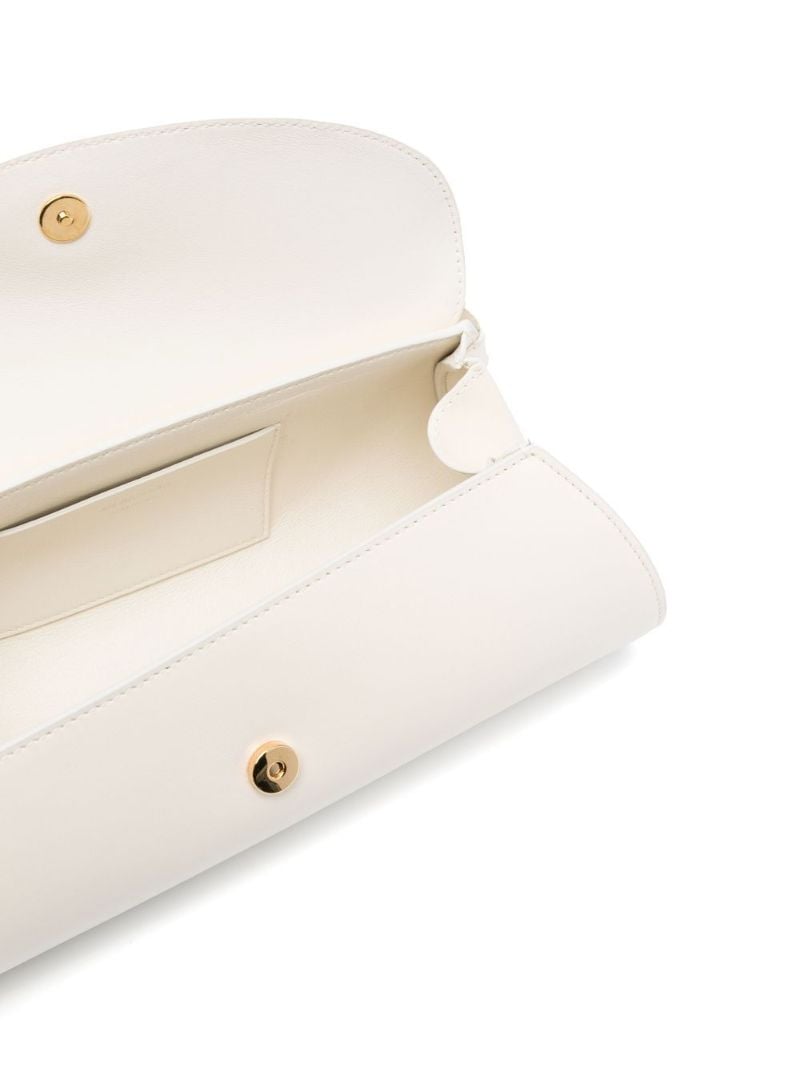 White Small Cannolo Shoulder Bag