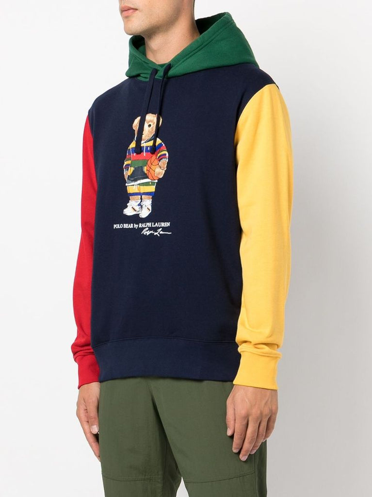 Blue Polo Bear Hoodie