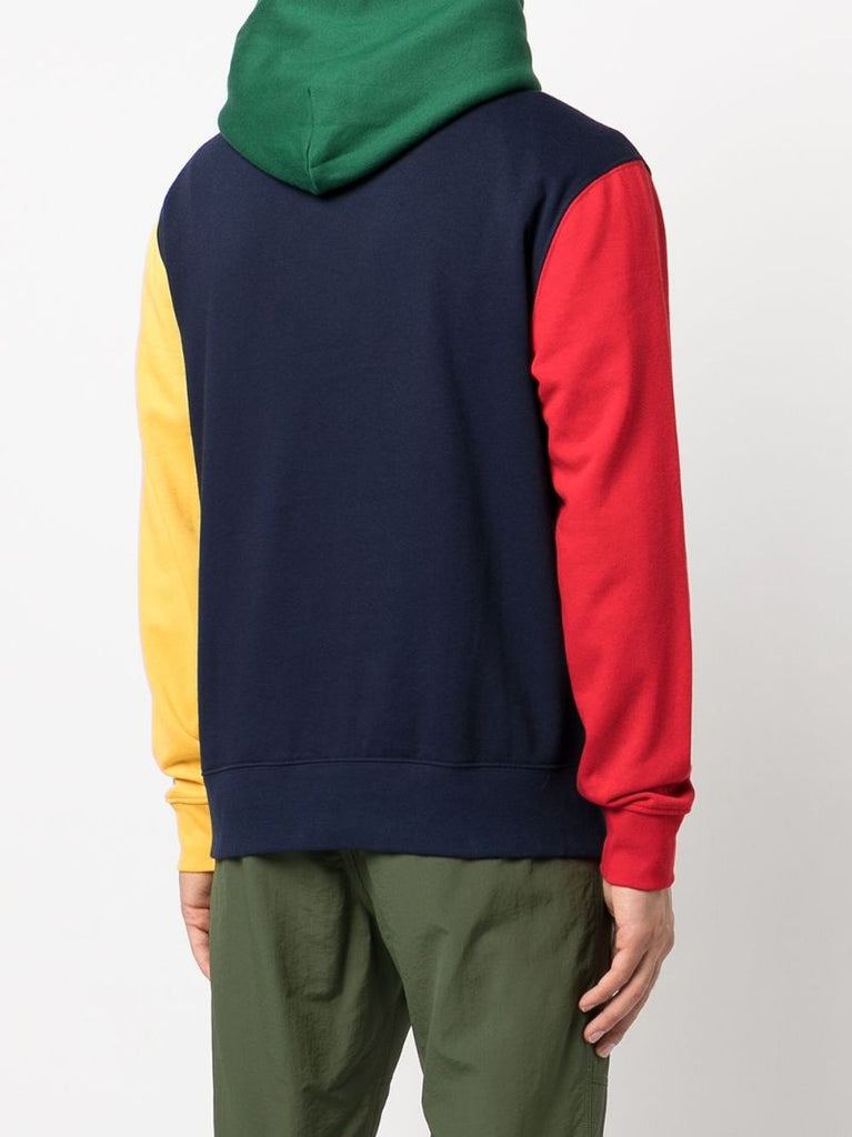 Blue Polo Bear Hoodie