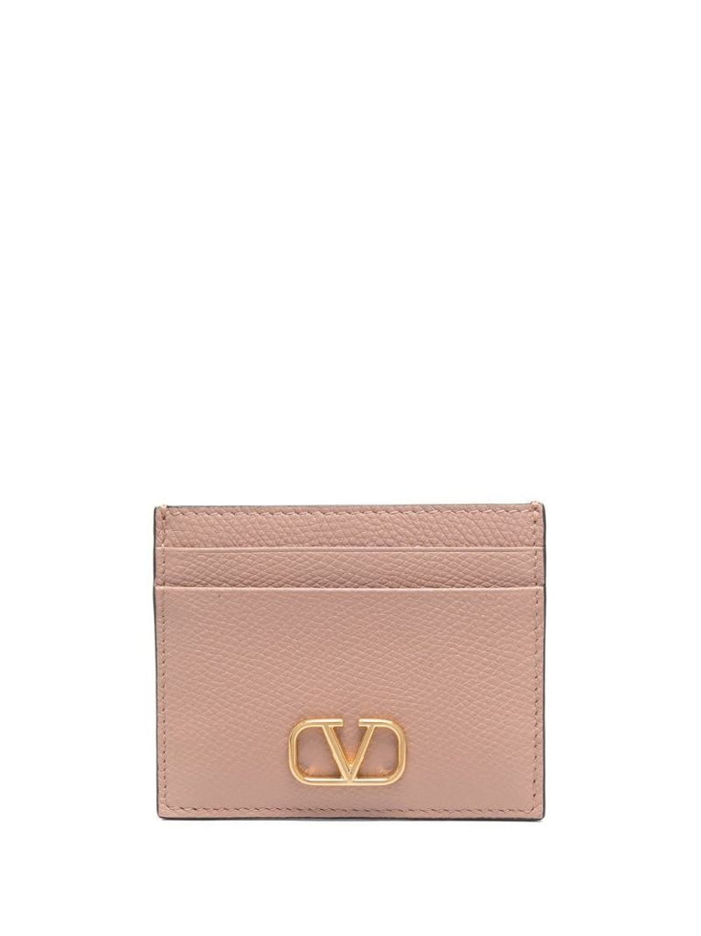Beige Vlogo Signature Cardholder
