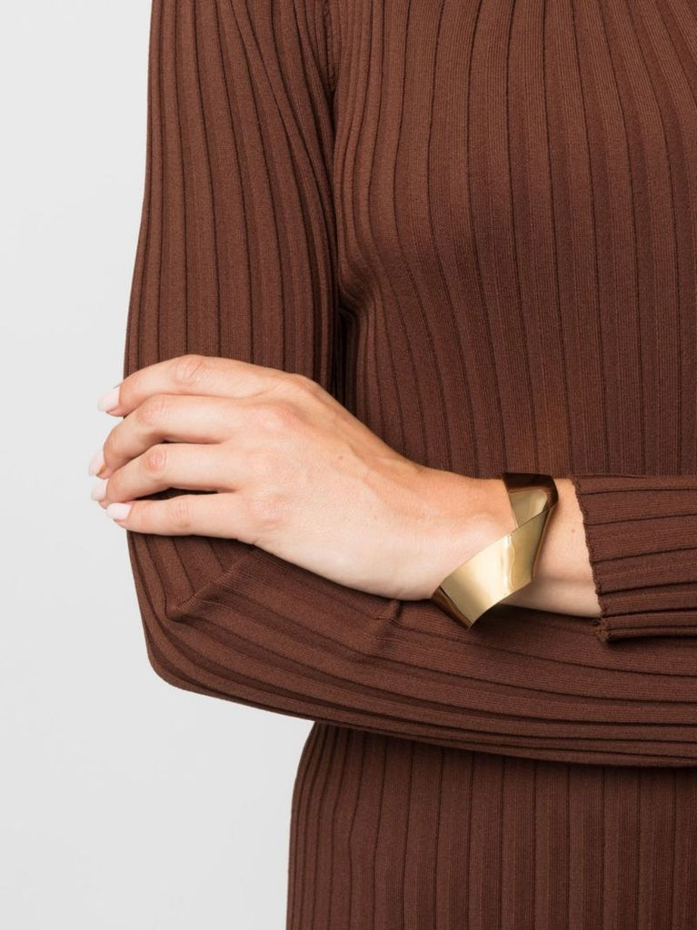 Gold-tone Cuff Bracelet
