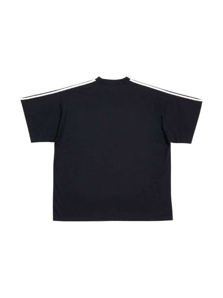 X Adidas Black Logo-embroidered Cotton T-shirt