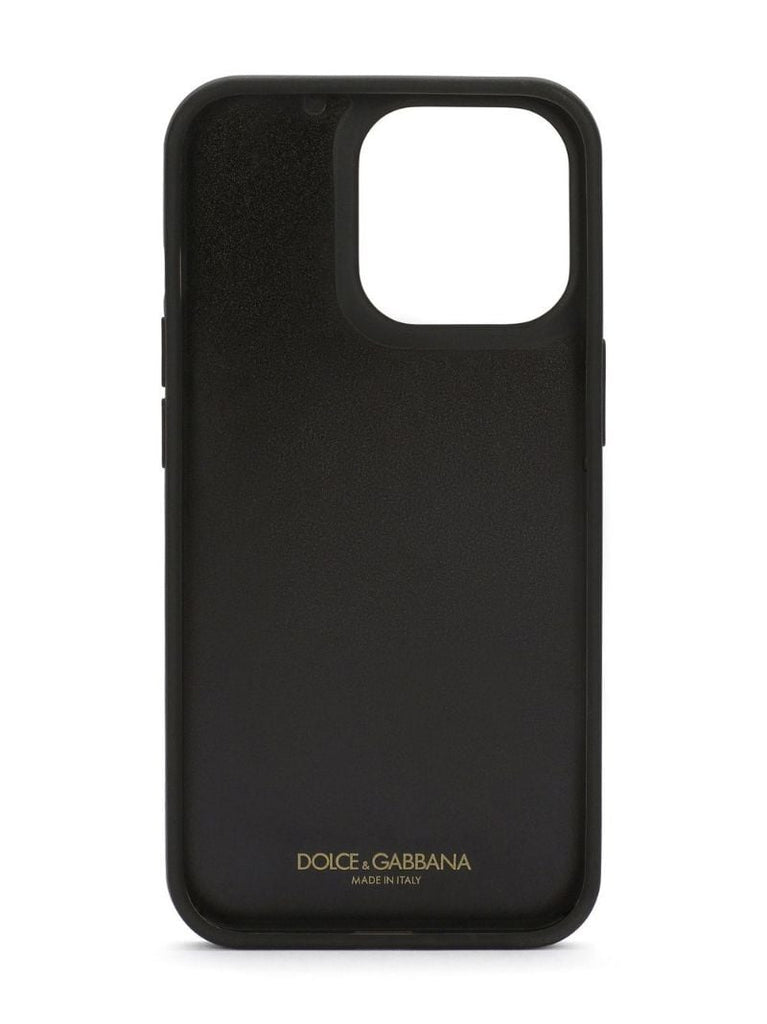 Pink Logo Leather Iphone Case