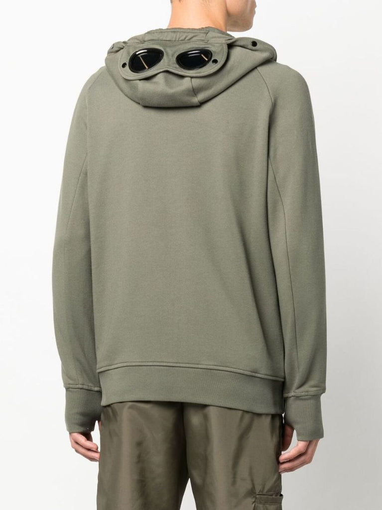 Green Cotton Hoodie