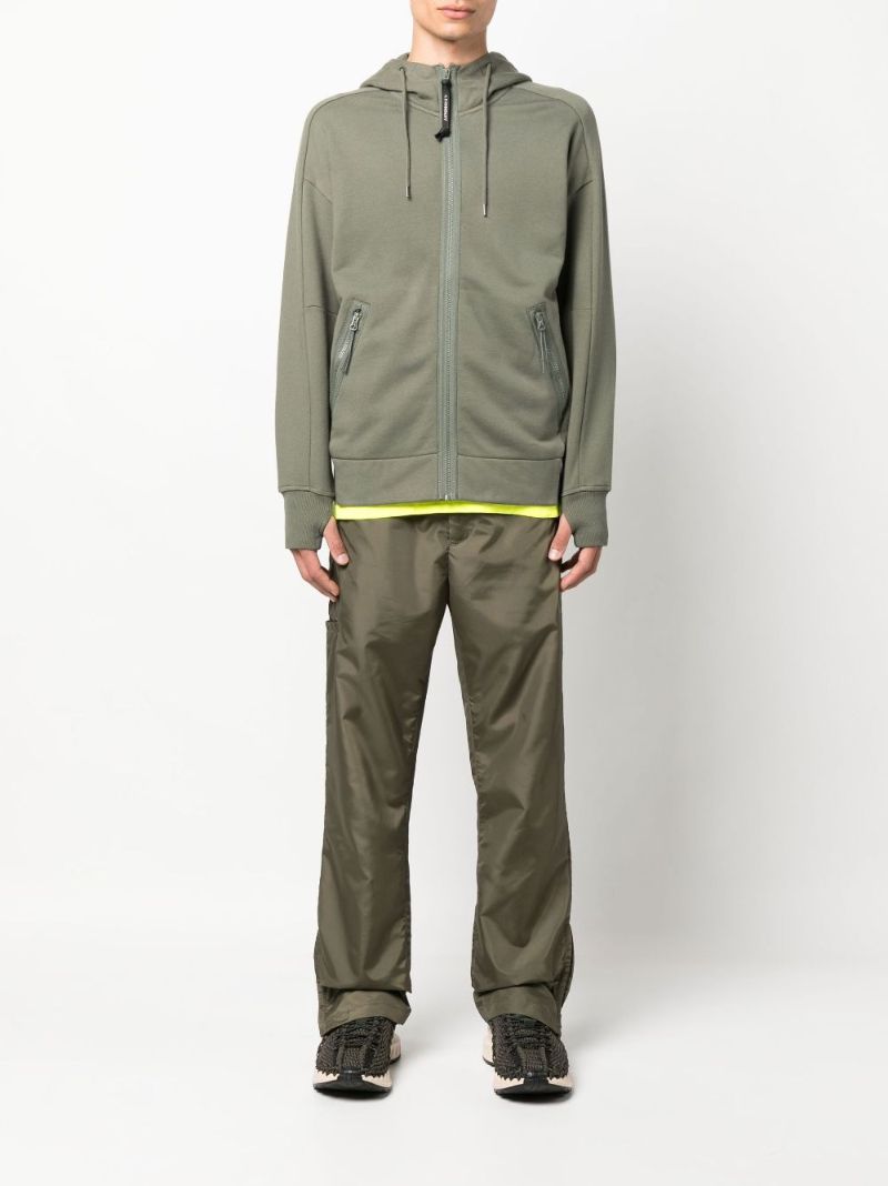 Green Cotton Hoodie