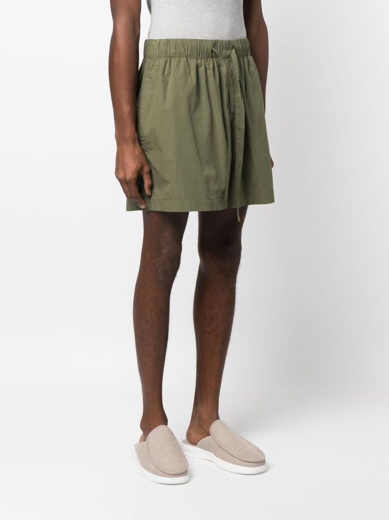 Green Organic Cotton Bermuda Shorts