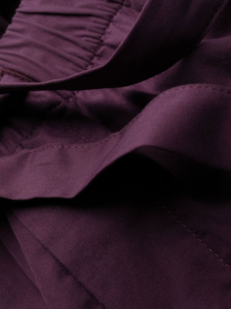 Purple Organic Cotton Pyjama Trousers