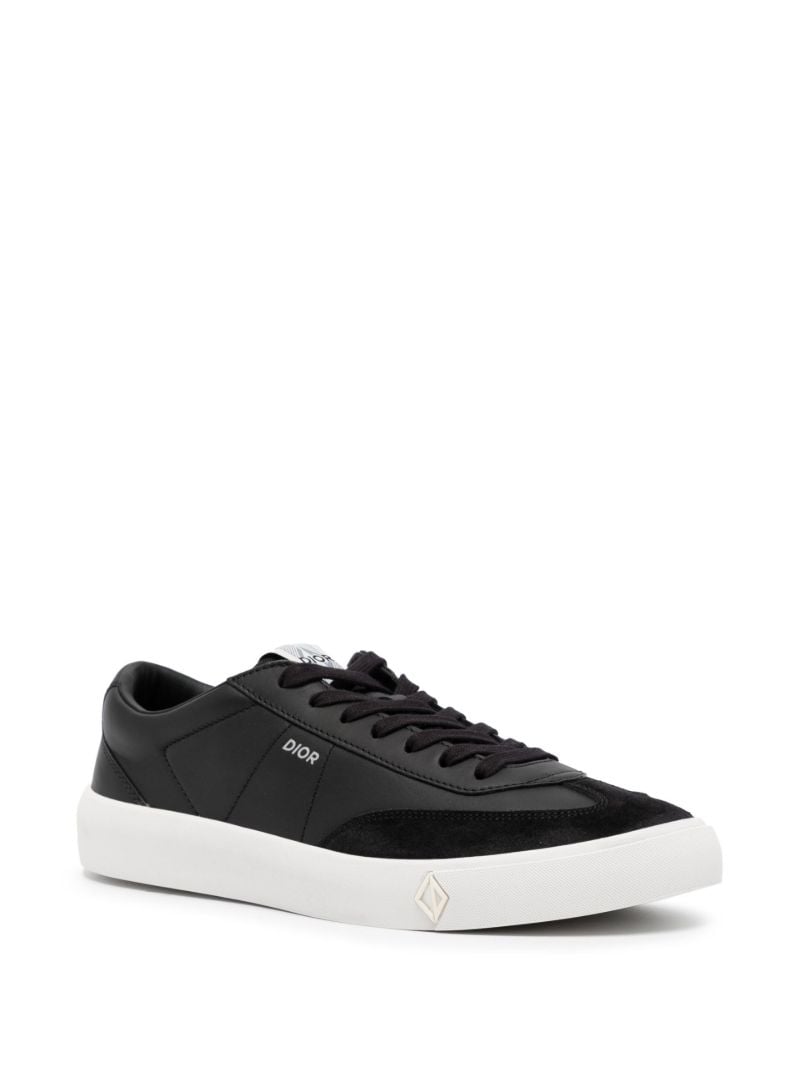 Black B101 Leather Sneakers