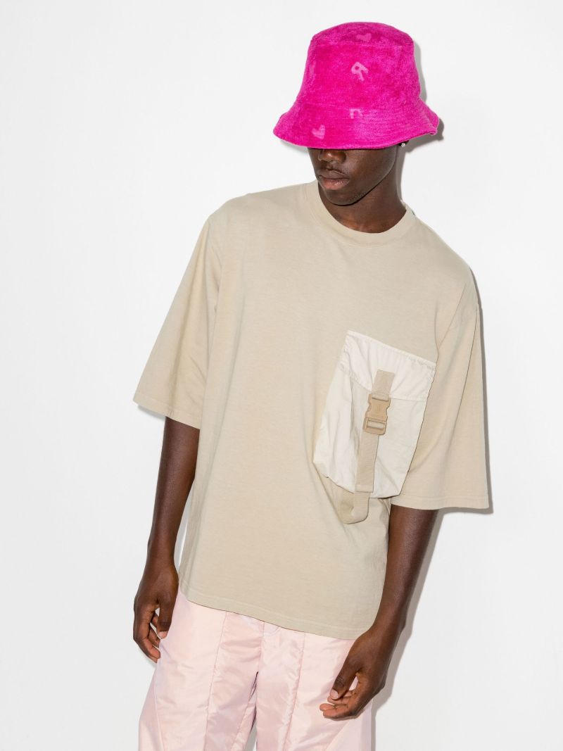 1 Moncler Jw Anderson Neutral Chest Pocket T-shirt