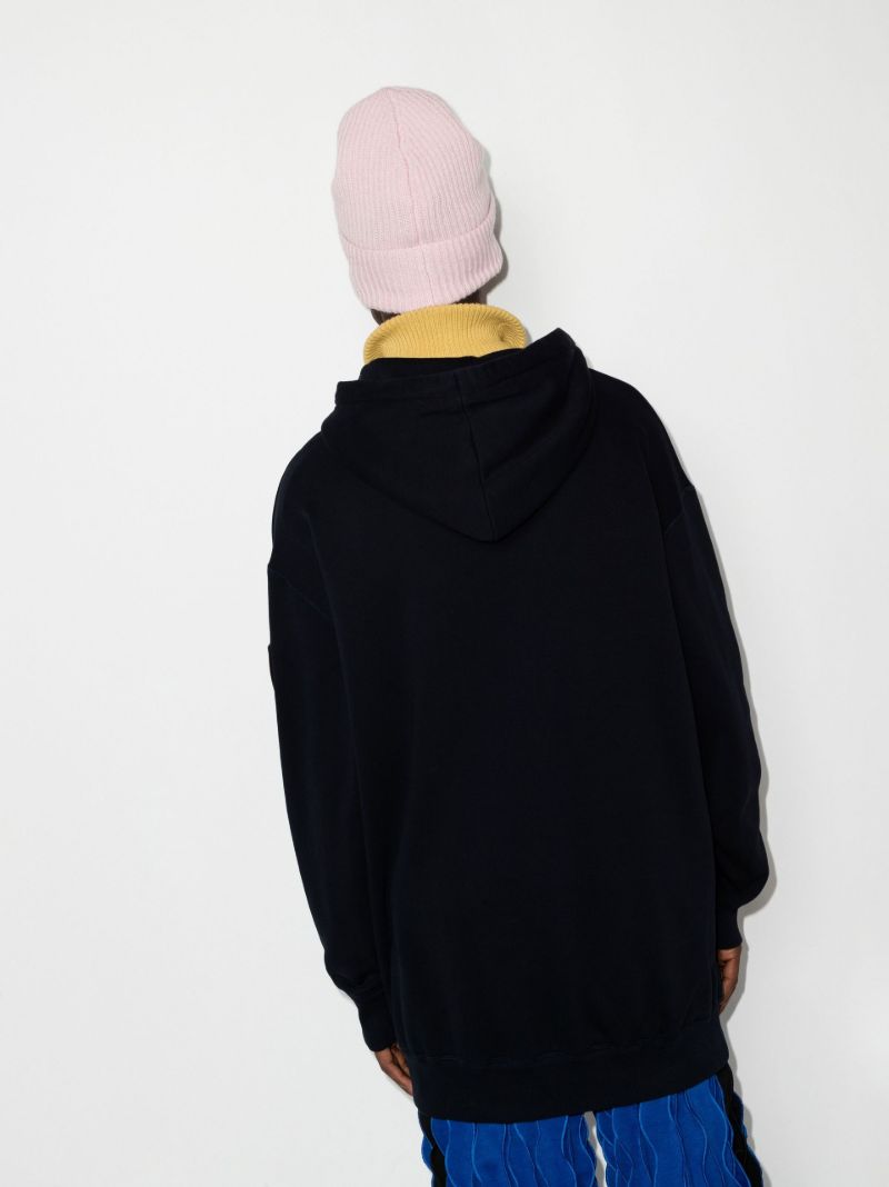1 Moncler Jw Anderson Blue Cotton Hoodie