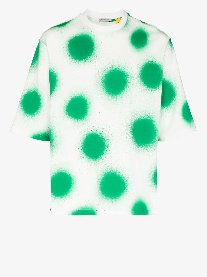 1 Moncler Jw Anderson White Polka Dot T-shirt