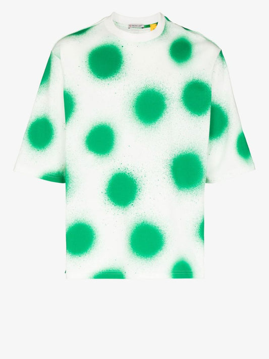 1 Moncler Jw Anderson White Polka Dot T-shirt