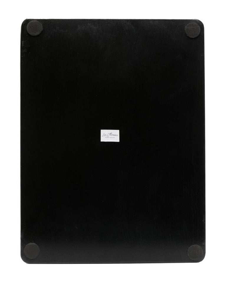 Black Flora Iron Tray