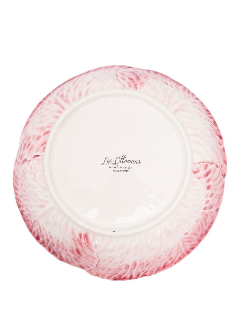 Pink Radicchio Ceramic Bowl Set