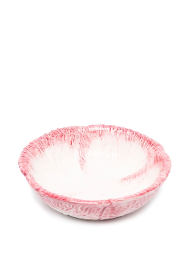 Pink Radicchio Ceramic Bowl Set