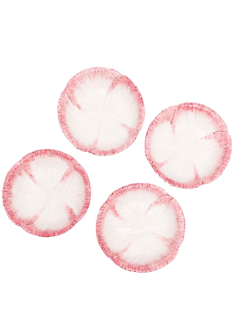 Pink Radicchio Ceramic Bowl Set