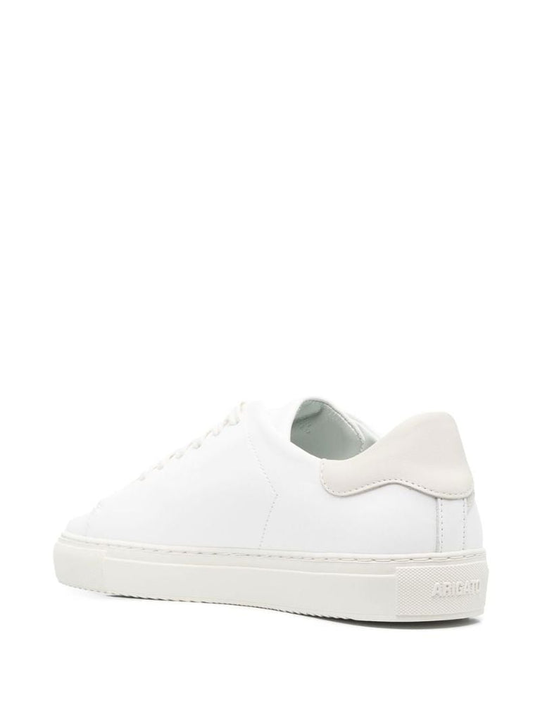 White Clean 90 Triple Embroidered Sneakers
