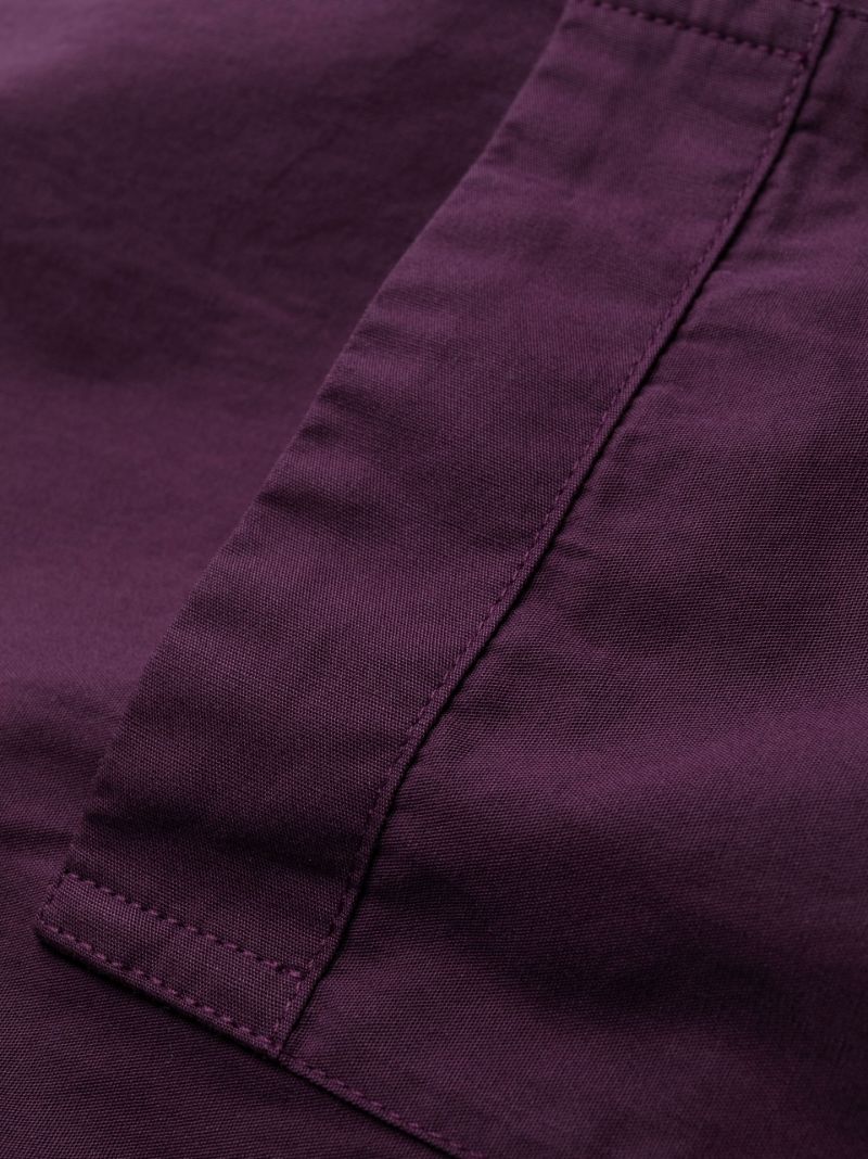 Purple Organic Cotton Pyjama Shirt